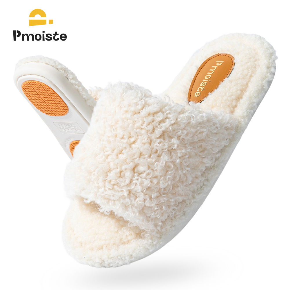 Espadrille Slip On - Pmoiste Fuzzy House Slippers Women Comfortable