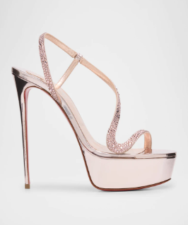 Metallic Leather Platform Stil - огляд і ціна Casual Sandal Leather