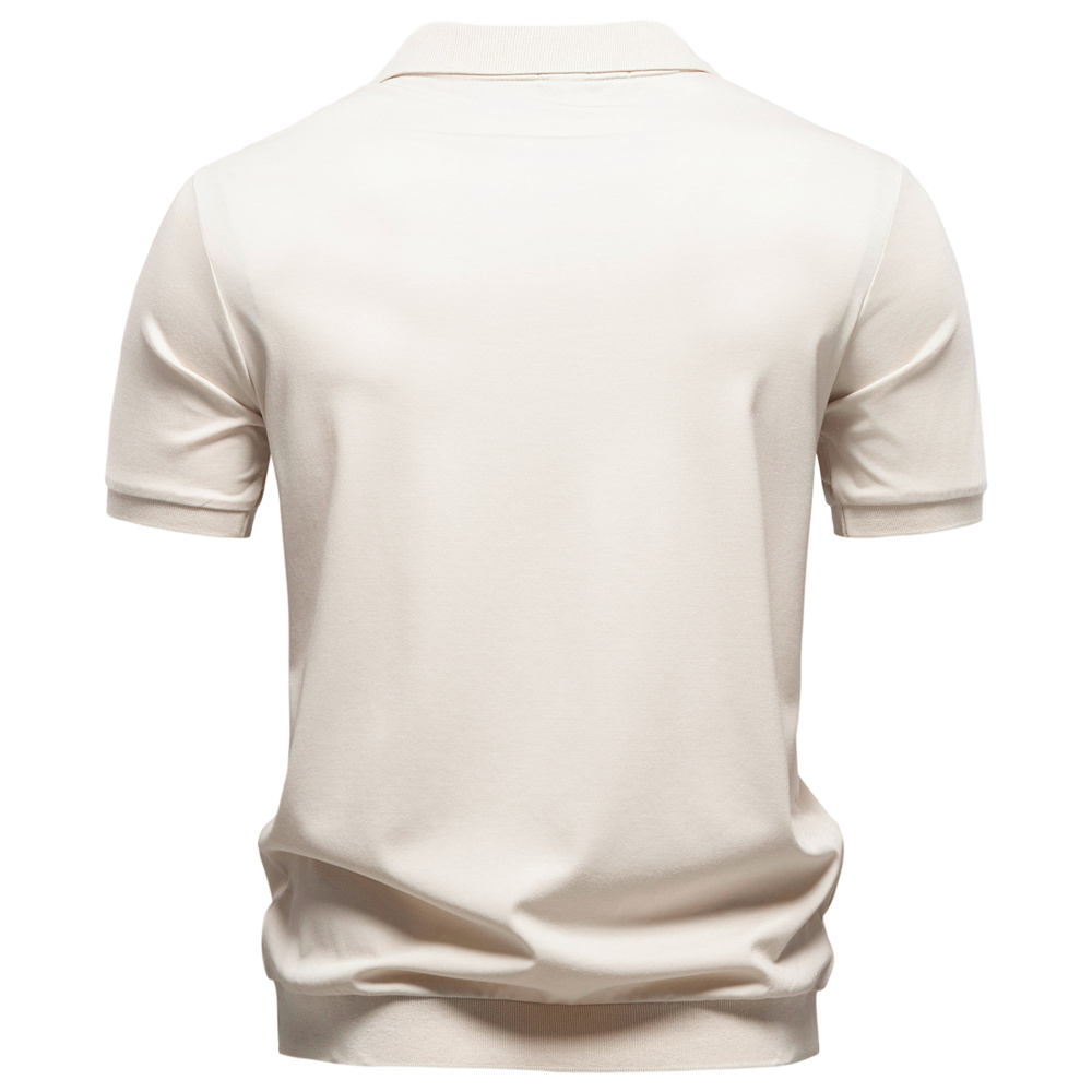 AIOPESON Men's Breathable Silk - огляд і ціна Polo Shirt Pique