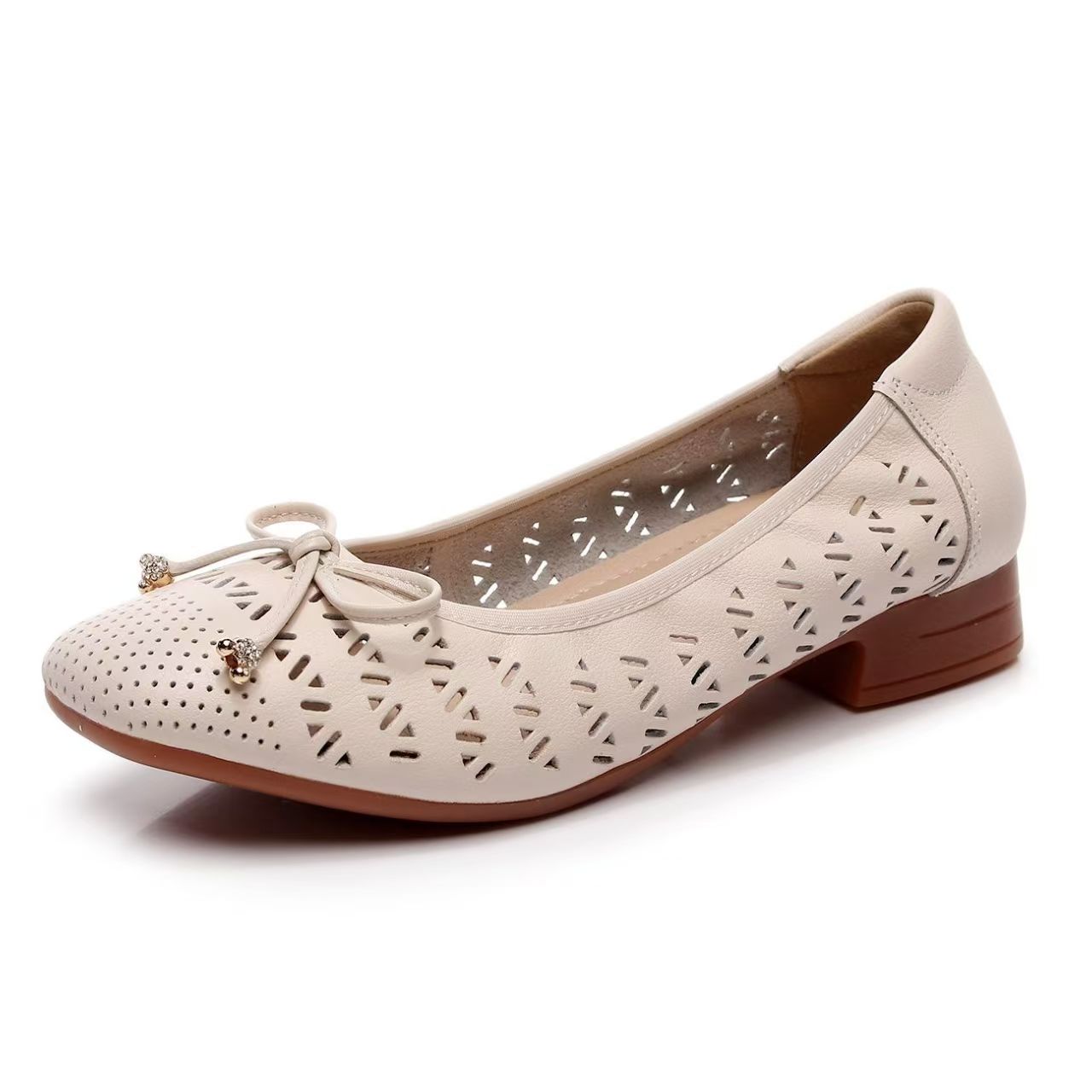Women's Genuine Leather Hollow - огляд і ціна Casual Sandal Leather